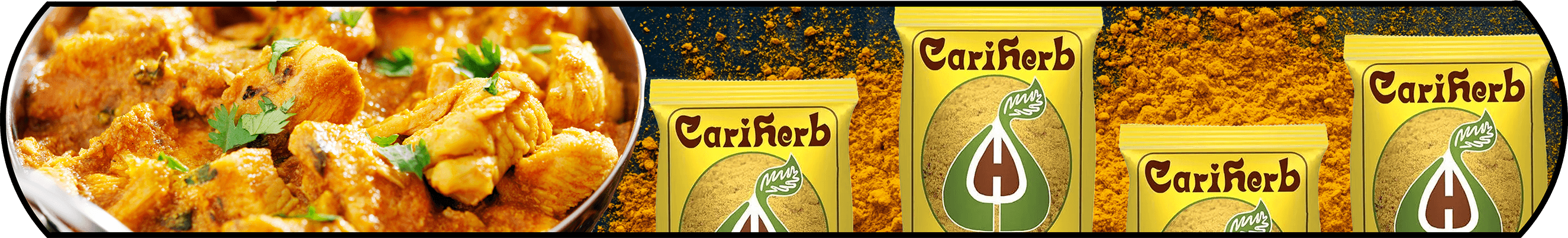 Cariherb Curry Powder Banner